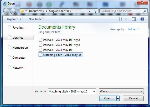 open file dialog